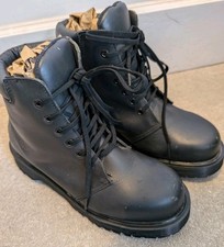 Martens leather boots for sale  WORCESTER