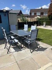 Seater garden table for sale  WARRINGTON