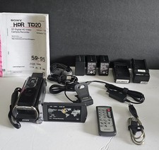 Usado, Filmadora Sony HDR-TD20V Full HD lentes duplas 3D com 4 baterias  comprar usado  Enviando para Brazil