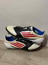 Chuteiras de futebol Adidas Adizero F50 TRX FG branco vermelho azul v23957 EUA 7 Reino Unido 6.5 comprar usado  Enviando para Brazil
