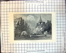 Antique old print for sale  UK