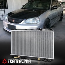 Compatível com 2001-2005 Honda Civic 1.7 Em Alumínio substituição de fábrica Radiador DPI-2354 comprar usado  Enviando para Brazil