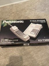 Telefone sem fio vintage Panasonic Easa-Phone modelo KX-T3880 branco NOS (Leia) comprar usado Telefone sem fio vintage Panasonic Easa-Phone modelo KX-T3880 branco NOS (Leia) comprar usado  Enviando para Brazil