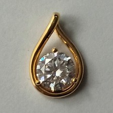 2ct solitär anhänger gebraucht kaufen  Frankfurt am Main