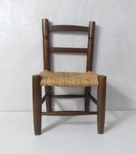 Ancienne chaise paillée d'occasion  Grand-Fougeray