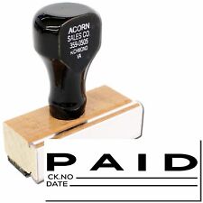 Paid stamp rubber for sale  Richmond