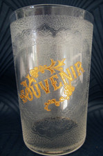 Ancien verre gobelet d'occasion  Pont-l'Évêque
