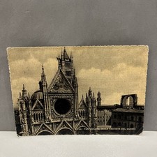 CARTOLINA POSTCARD BIANCO E NERO SIENA - PARTICOLARE DELLA FACCIATA DEL DUOMO comprar usado CARTOLINA POSTCARD BIANCO E NERO SIENA - PARTICOLARE DELLA FACCIATA DEL DUOMO comprar usado  Enviando para Brazil