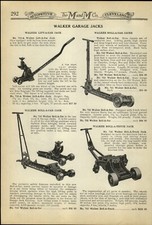 Usado, Pneu balão caminhão rolo-a-carro 1925 PAPER AD Walker garagem piso Jack comprar usado  Enviando para Brazil