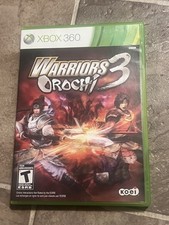 Warriors Orochi 3 (Microsoft Xbox 360, 2012) CIB COMPLETO comprar usado  Enviando para Brazil