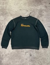 Pulôver moletom vintage Rip Curl logotipo grande bordado estilo surf Y2K tamanho M comprar usado  Enviando para Brazil