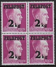 Alemanha 3º Reich Posto de Campo Militar 1944 Mi #3 Bloco de 4 MNH ** FRETE GRÁTIS comprar usado  Enviando para Brazil