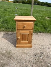 Pine bedside cabinet for sale  MUIR OF ORD