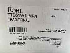 Rohl ttd51w1lmnpn pressure for sale  Mooresville