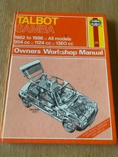 Talbot samba haynes for sale  NOTTINGHAM