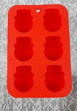 Molde de silicone boneco de neve Natal biscoito doce chocolate gelo sabão cera derrete vela, usado comprar usado  Enviando para Brazil