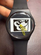 Swatch mickey blanc usato  Roma
