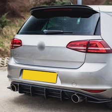 V Style Gloss Black Rear Diffuser for VW Golf MK7 GTI 13-16 comprar usado  Enviando para Brazil