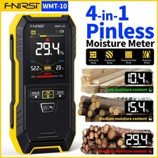 FNIRSI WMT-10 Inductive Wood Moisture Meter Hygrometer Non-contact Timber Damp W comprar usado  Enviando para Brazil