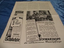 Werbung schwarzkopf antik gebraucht kaufen  Isernhagen