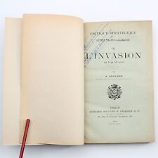Guerre 1870 invasion d'occasion  Bar-le-Duc