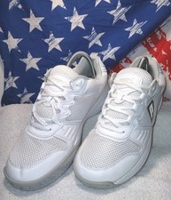 Tênis Prince Advantage Lite 2 couro branco malha parte superior baixa masculino tamanho 8.5 comprar usado  Enviando para Brazil