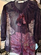 Silk blouse ronit for sale  PURLEY