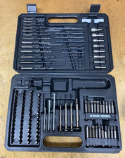 Usado, BLACK & DECKER 105 peças kit de projeto doméstico com brocas soquetes de brocas de chave de fenda comprar usado  Enviando para Brazil