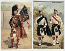 Black watch postcards. for sale  CLACTON-ON-SEA