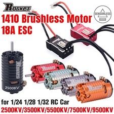 Rocket MINI RC motor sem escovas 18A combo ESC para carro de controle remoto Kyosho 1/24 1/28 1/32 comprar usado  Enviando para Brazil