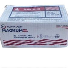 2-1/2" x .148 haste lisa MAGNUM PRO SPEC 33° R/H cabide de viga prego contagem 1400 comprar usado  Enviando para Brazil
