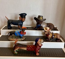 Lot dachshund figurines for sale  Turney