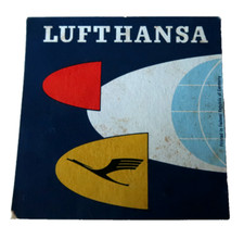 Lufthansa ancienne etiquette d'occasion  France