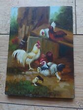 Tableau huile bois d'occasion  Marseille I