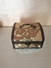 Vecchio bauletto legno usato  Mugnano del Cardinale