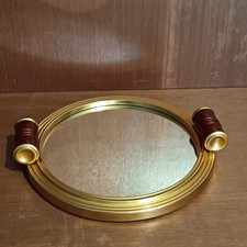 Plateau miroir décoratif d'occasion  Aubin