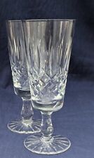 Pair lead crystal for sale  LEICESTER
