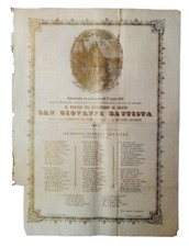 Documento preghiera santino usato  Roma
