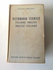 Dizionario tecnico italiano usato  Villesse