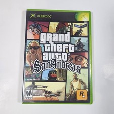 Grand Theft Auto San Andreas (Microsoft Xbox) GTA Xbox 2005 bez instrukcji na sprzedaż  Wysyłka do Poland