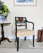 Regency rosewood armchair for sale  SKIPTON