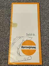Marconiphone catalogue brochur for sale  BERKHAMSTED