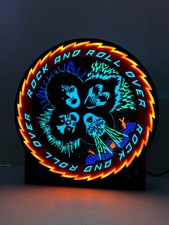 Usado, KISS Rock and Roll Over v2 light box, colored bright LEDs with stand and remote comprar usado  Enviando para Brazil