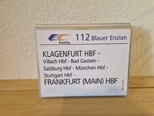 öbb zuglaufschild 112 gebraucht kaufen  Leipzig