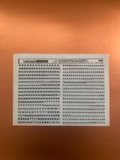 Letraset 682 microgramma usato Letraset 682 microgramma usato  Spedire a Italy