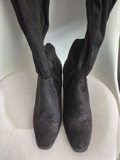 Black faux suede for sale  LONDON