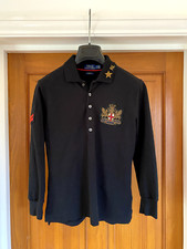 Usado, Camisa polo feminina Ralph Lauren militar Regal Crest slim fit tamanho P/P comprar usado  Enviando para Brazil