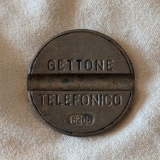 Gettone telefonico 6206 usato Gettone telefonico 6206 usato  Trivignano Udinese