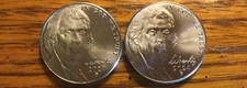 2 X BOM 2024-P não circulado! Moedas de 5 centavos de níquel Jefferson data chave! From Roll! comprar usado  Enviando para Brazil