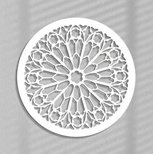 Rosace gothique ajourée d'occasion Rosace gothique ajourée d'occasion  Expédié en France